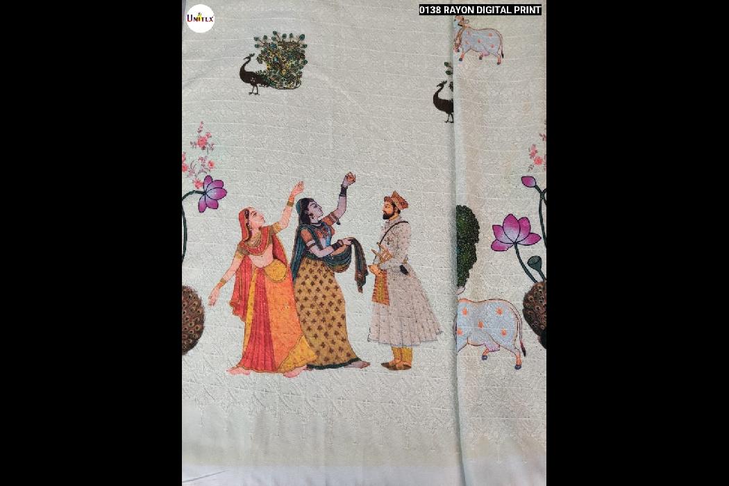 SCHIFFLI DIGITAL PRINT FABRIC