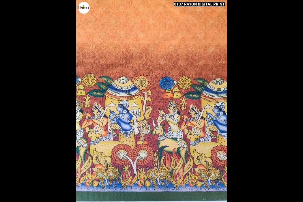 SCHIFFLI DIGITAL PRINT FABRIC