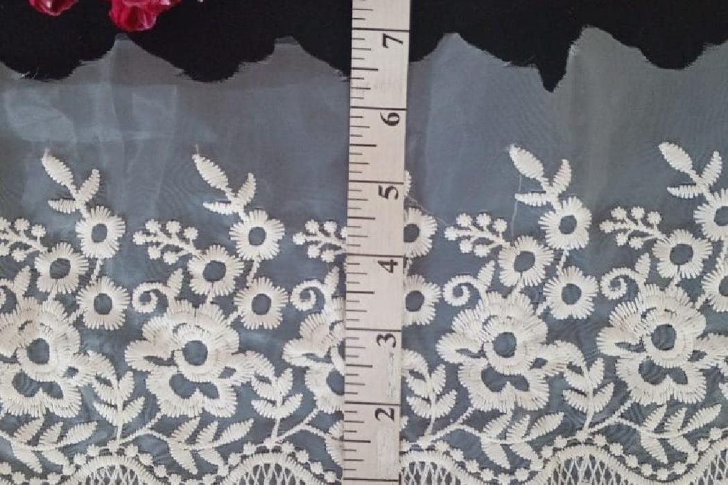 WITHOUT SEQ ORGANZA LACE